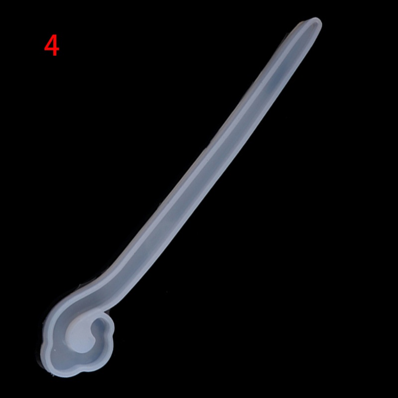 Khuôn Silicone Làm Kẹp Tóc Bằng Resin UV