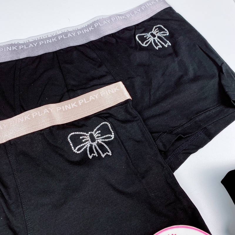 Quần Lót Nam Cotton Cao Cấp - Quần Sịp Nam BảnTo Logo Nơ  S96