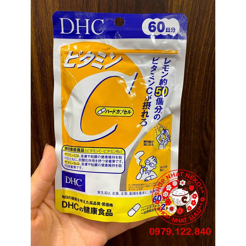 (Đồ uống) Vitamin c Nhật bản nội địa 60 ngày 120 viên