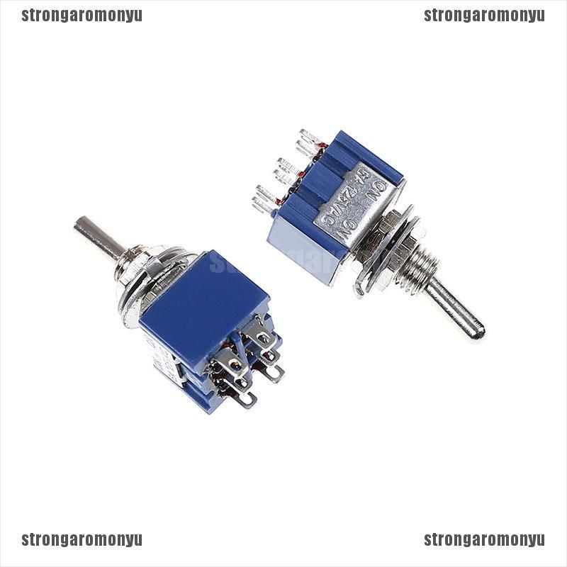Set 5 Công Tắc Gạt 6P 6A 125VAC 6 Pin DPDT ON-ON Mini
