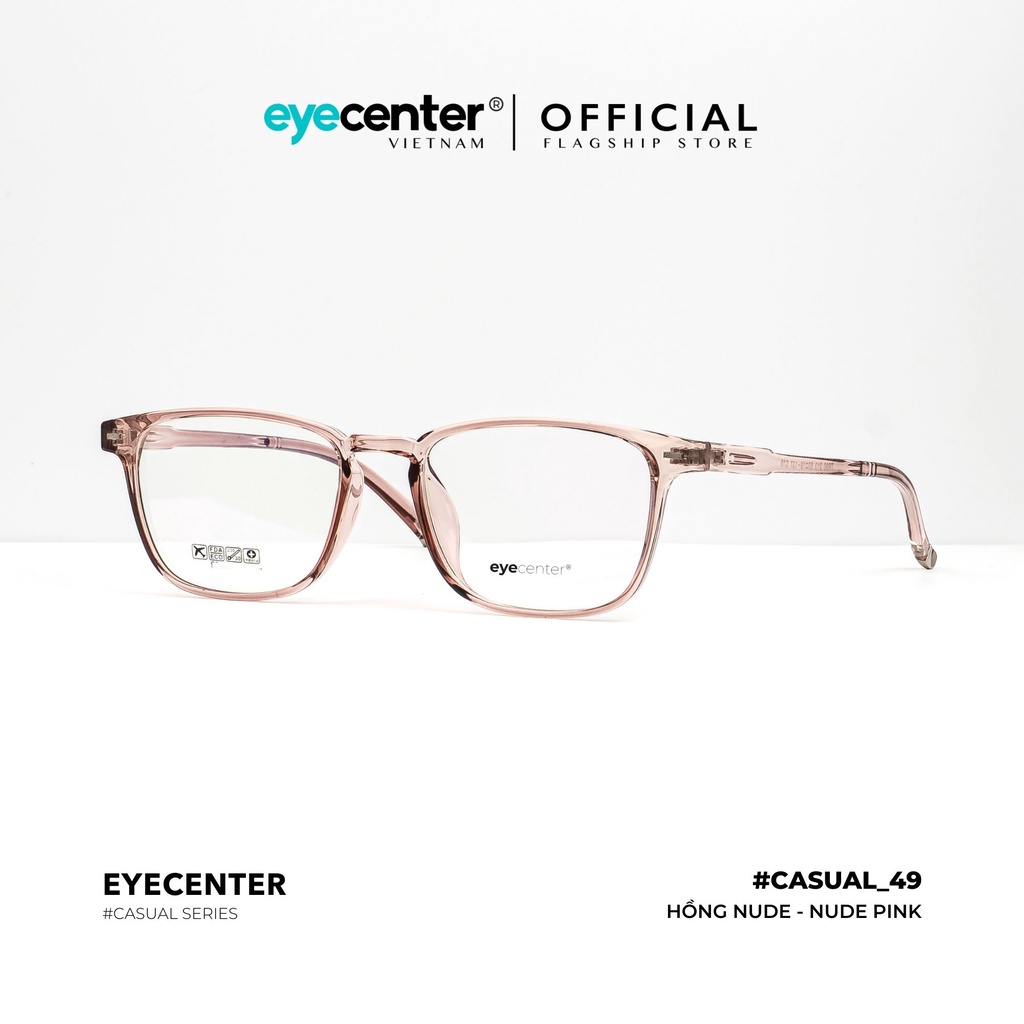 Gọng kính nam nữ chính hãng EYECENTER K23S nhựa dẻo siêu nhẹ nhập khẩu by Eye Center Vietnam