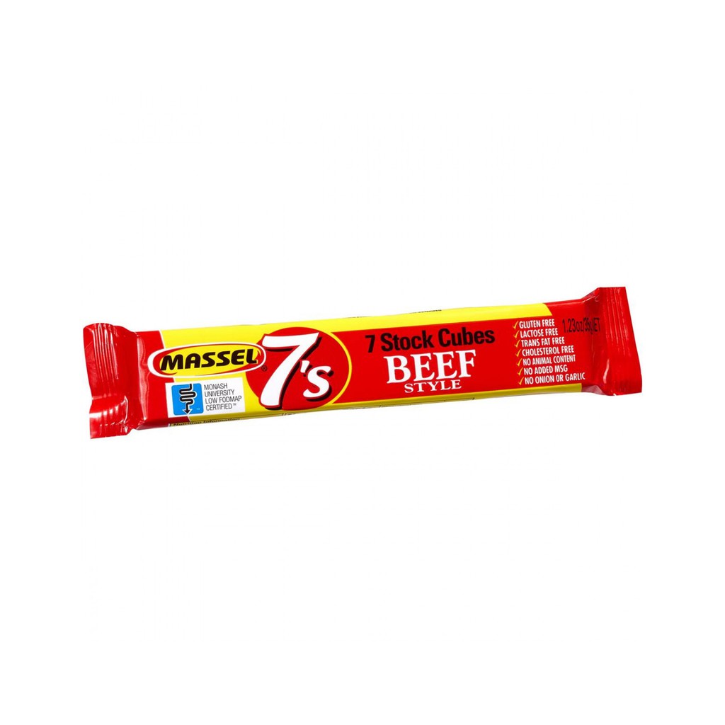 [COMBO 5 THANH] Viên Nêm Gia Vị Vị Bò Massel - Beef Stock Cubes - Thanh 35g