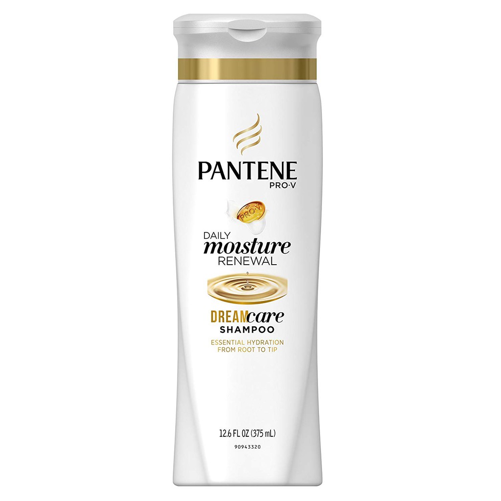 Dầu Gội Dưỡng Ẩm Tóc Pantene Pro-V Daily Moisture Renewal Hydrating Shampoo 375ml (Mỹ)