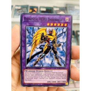 Thẻ Bài YugiOh! Mã SGX1-ENA25 - Elemental HERO Darkbright - Common - 1st Edition