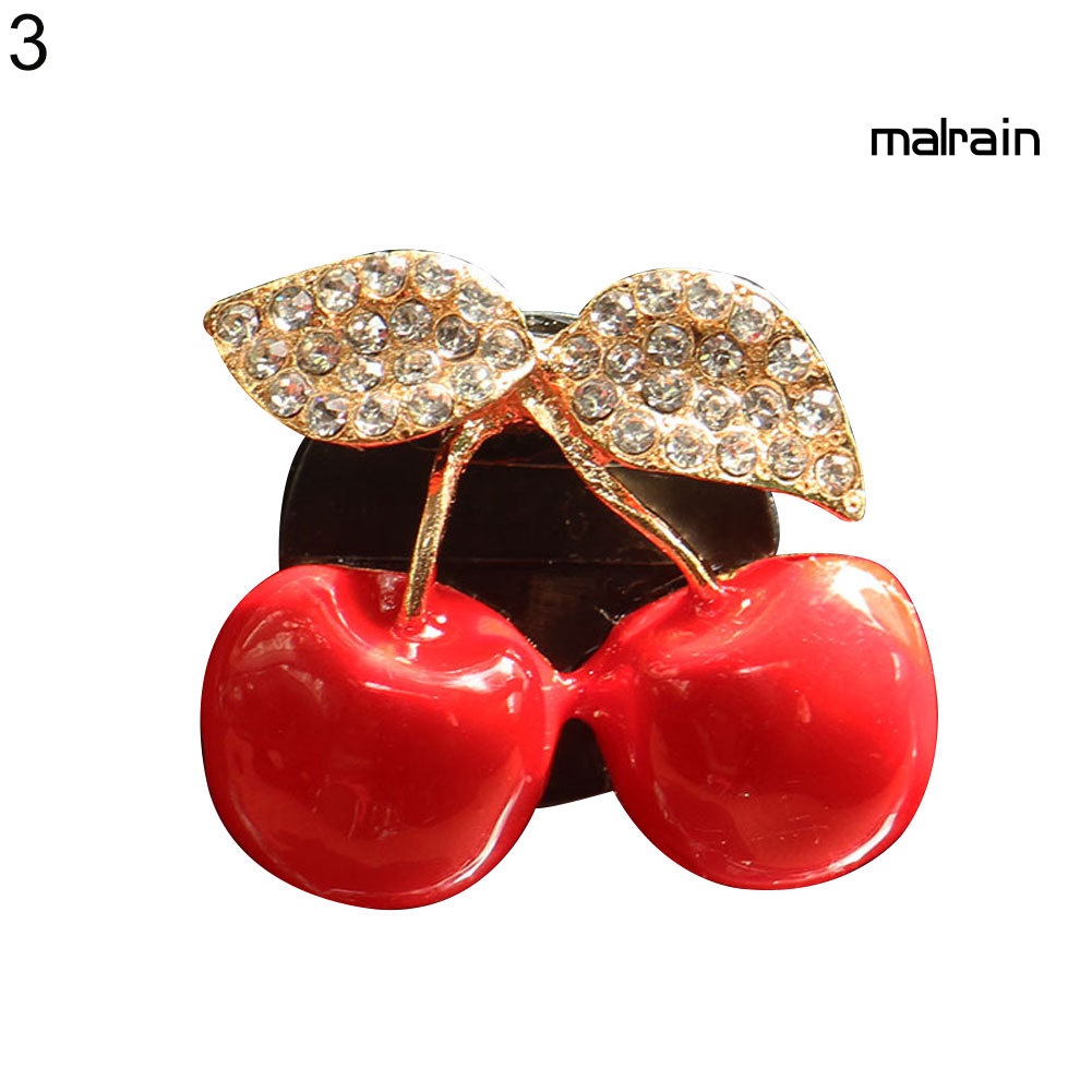 Kẹp Khuếch Tán Nước Hoa Xe Hơi Hình Nai/Anh Đào/Tháp Đính Đá