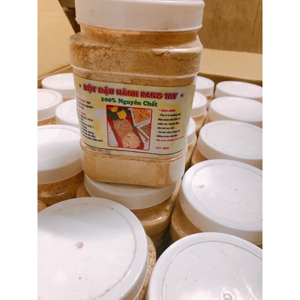 🌸🌸HỘP 500gr Bột đậu nành nguyên chất Đăklak 🌸