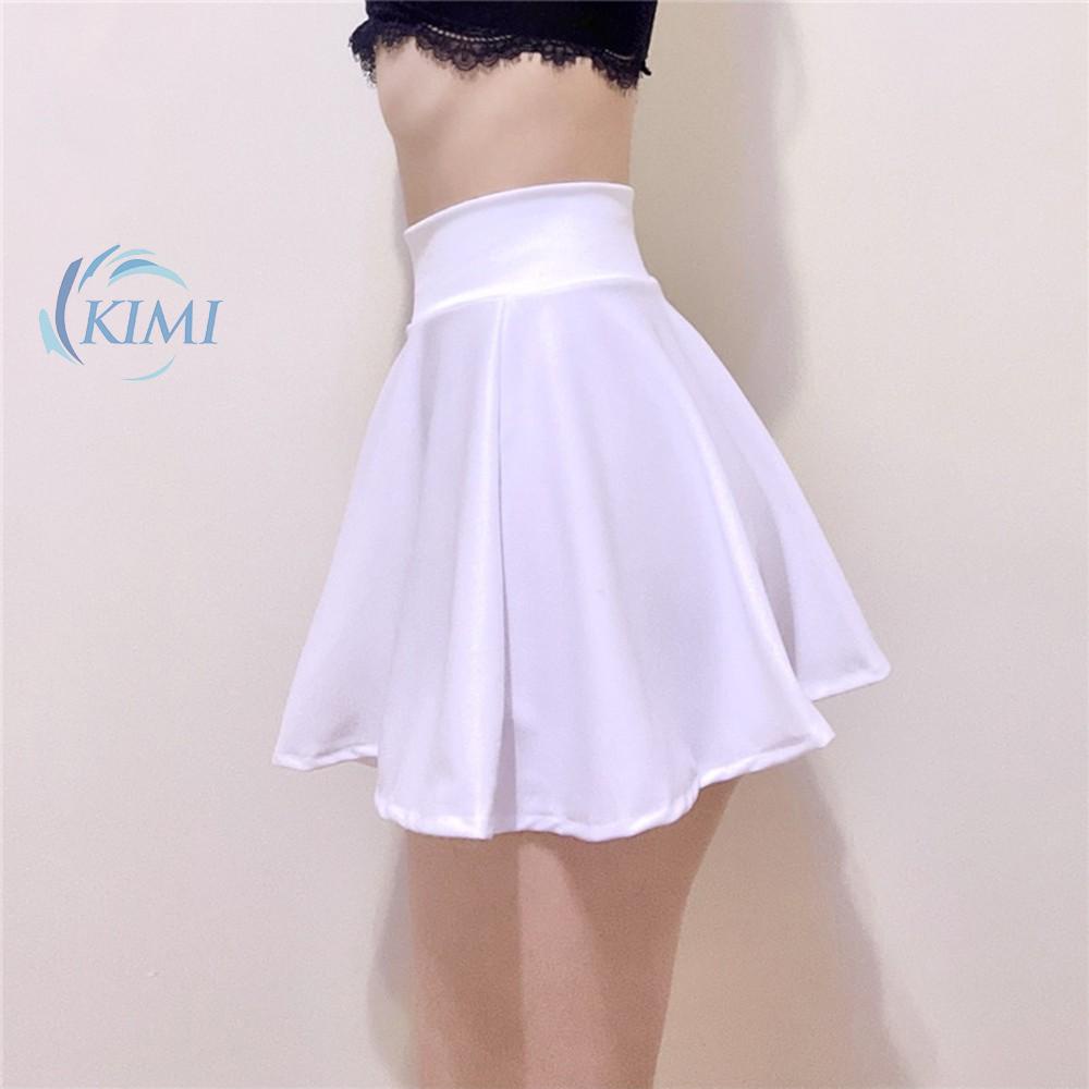 Chân váy lưng cao thiết kế đơn giản thời trang dành cho nữ