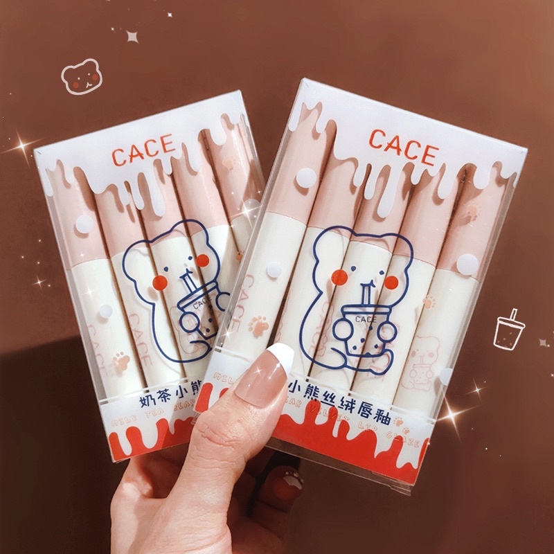 Set 5 son CACE gấu