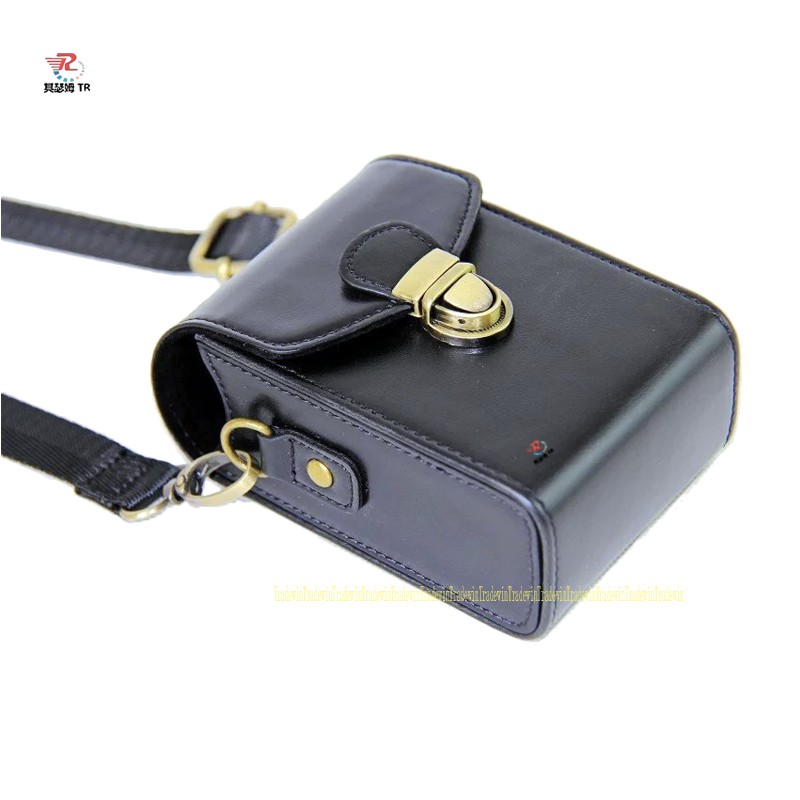 Túi Đựng Camera Bằng Da Pu Có Dây Đeo Vai Cho Máy Sony Zv1