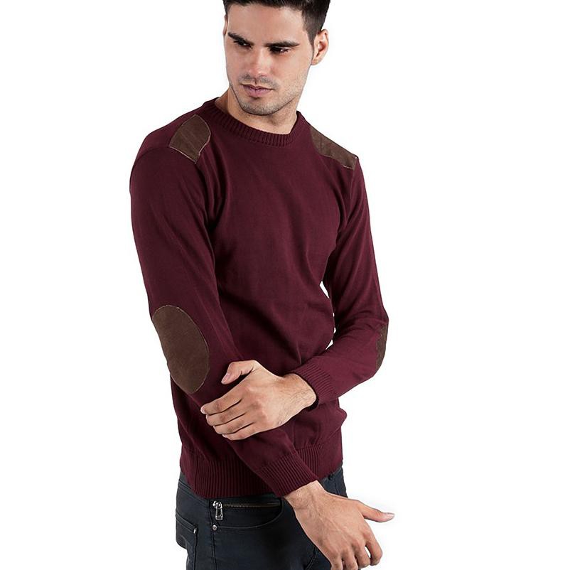 SIKU Áo Sweater nam tay dài chất liệu da lộn | BigBuy360 - bigbuy360.vn