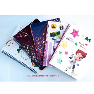SỔ LÒ XO A4 200 TRANG - DUC LOI NOTEBOOK
