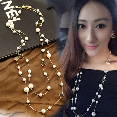 Vòng cổ kim loại nhiều lớp thời trang nữ Hàn Quốc