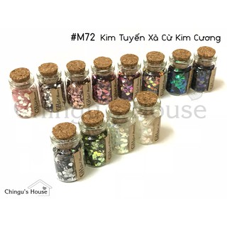 Set 12 hũ kim tuyến ánh xà cừ