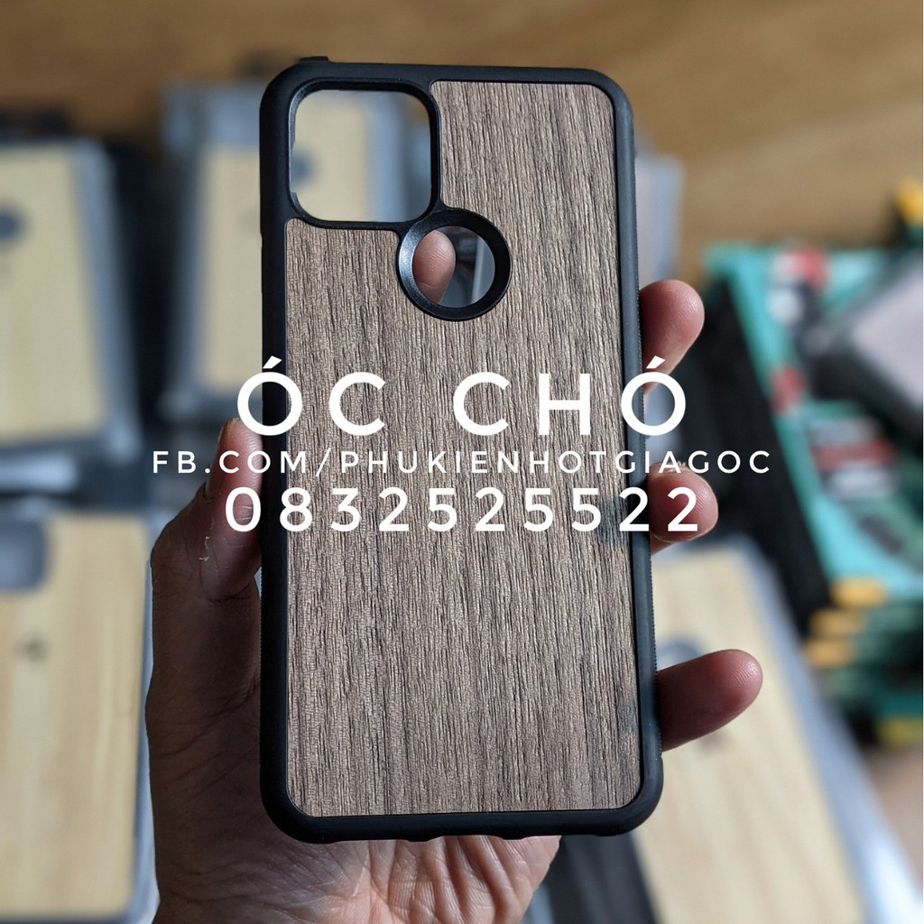 Ốp lưng gỗ thật cao cấp óc chó, tử đàn, tre cực chất - Google Pixel 5 / Pixel 4a 5g / Pixel 4a / Pixel 4 XL / Pixel 4