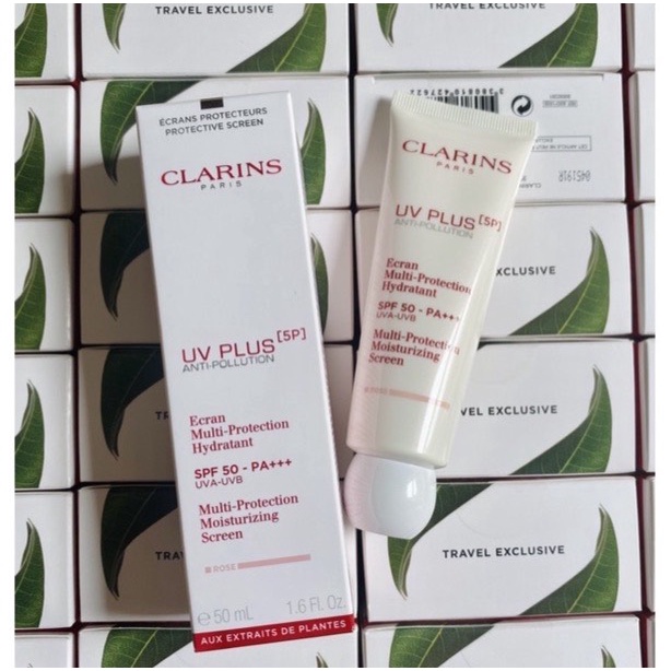 Kem Chồng Nắng Clarins kem chống nắng vật lý, kiềm dầu nhờn suốt 24h