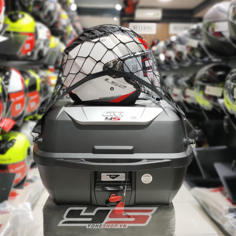Thùng Givi 43 Lít E43NTL ADV Có Tựa Lưng - Thùng Givi Chính Hãng