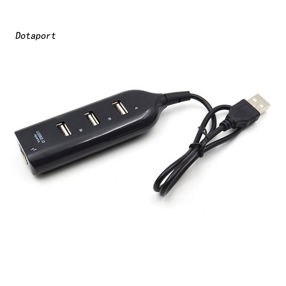 Bộ Chia 4 Cổng USB 2.0 Mini Cho Macbook Laptop