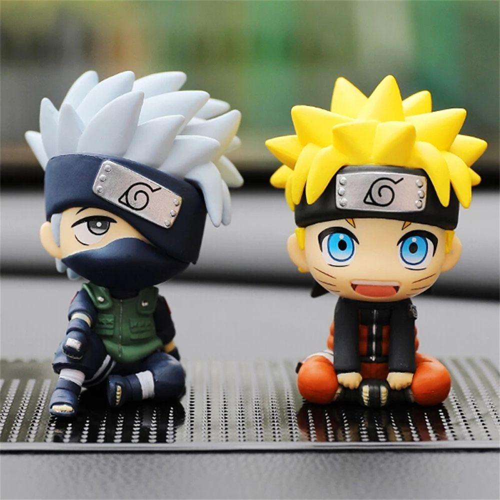 Mô Hình Nhân Vật Kakashi Hatake Itachi Uchiha Đang Ngồi 8-9CM