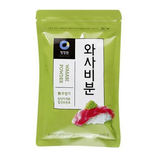Bột mù tạt wasabi hiệu Daesang chai 200g