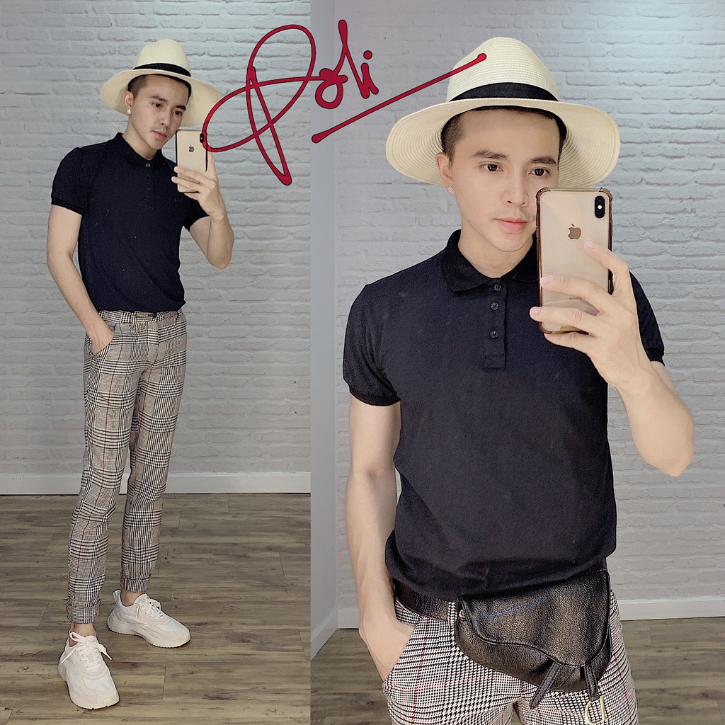 Thun cổ polo trơn | BigBuy360 - bigbuy360.vn