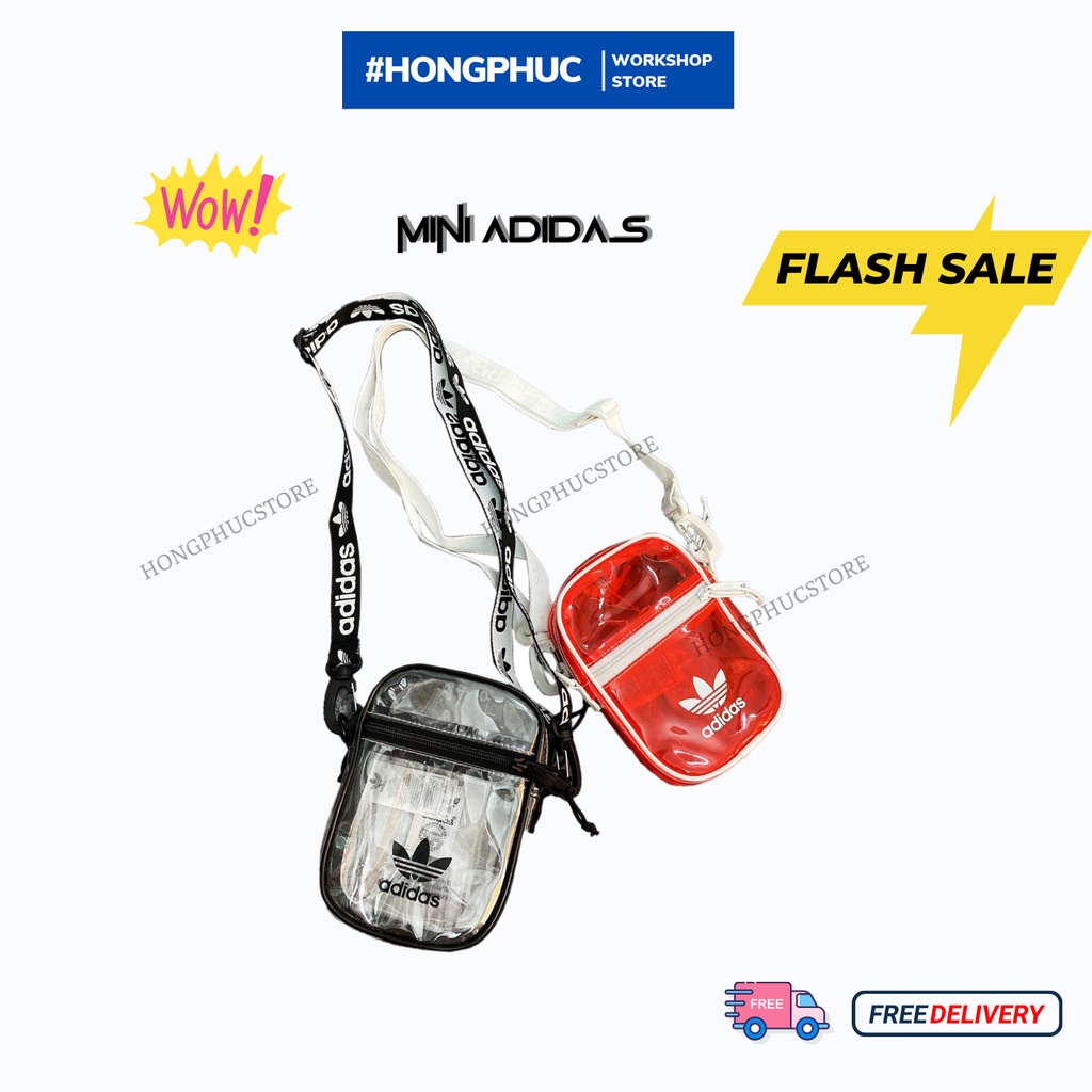 Túi đeo chéo nữ minibag B208 CLEAR FESTIVAL CROSSBODY PVC CL5277 - BH 3 tháng