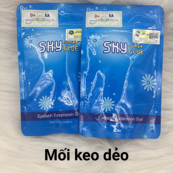 Keo nối mi sky D+ chính hãng , Dụng Cụ Nối Mi_Tổng kho keo Hàn giá rẻ -Keo nối mi _ Huy Hoàng Mi
