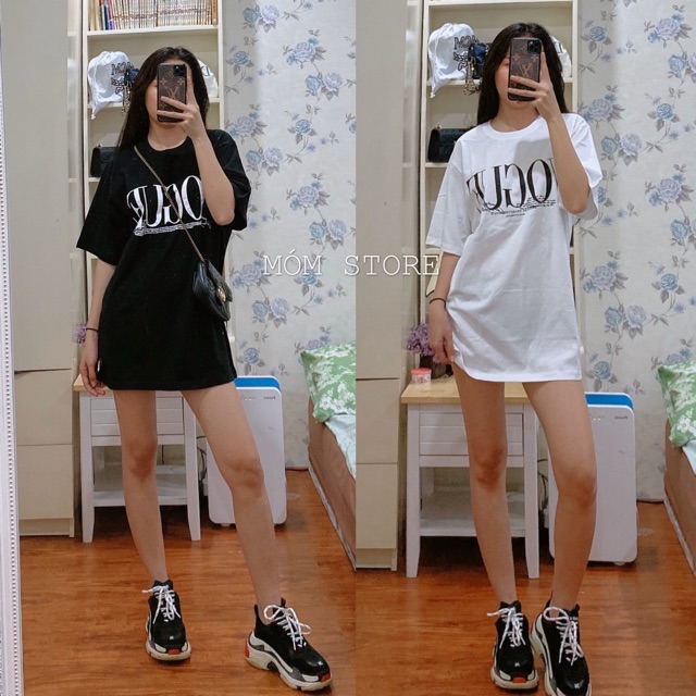 Áo Thun Xuất Hàn Vouge Tee Couple T-Shirt ( Nam- Nữ)