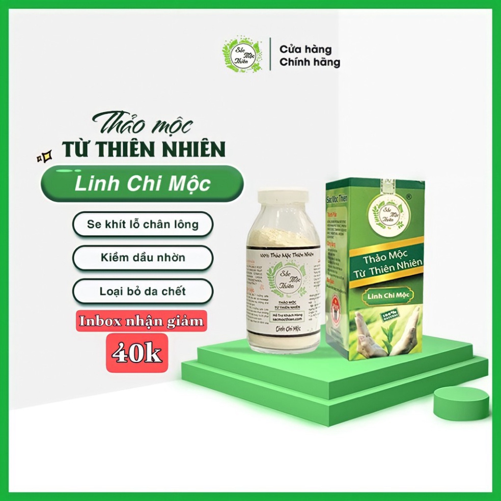 Linh Chi Mộc Sắc Mộc Thiên Da Sạch Nhờn Căng Mịn Cân Bằng Độ Ẩm - Đẩy Nhanh Liệu Trình Tái Tạo