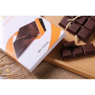 Socola thanh 100g Đen 65% | Henk Chocolate