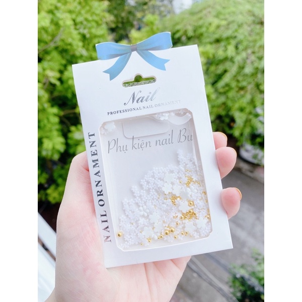 Set hoa nhí mix bi trang trí