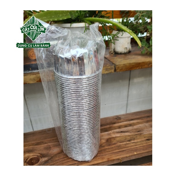 SET 50 CUP GIẤY UỐN CONG