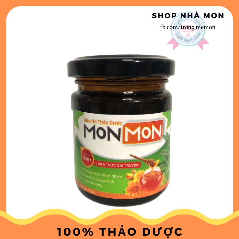 Siro ho thảo dược Mon Mon