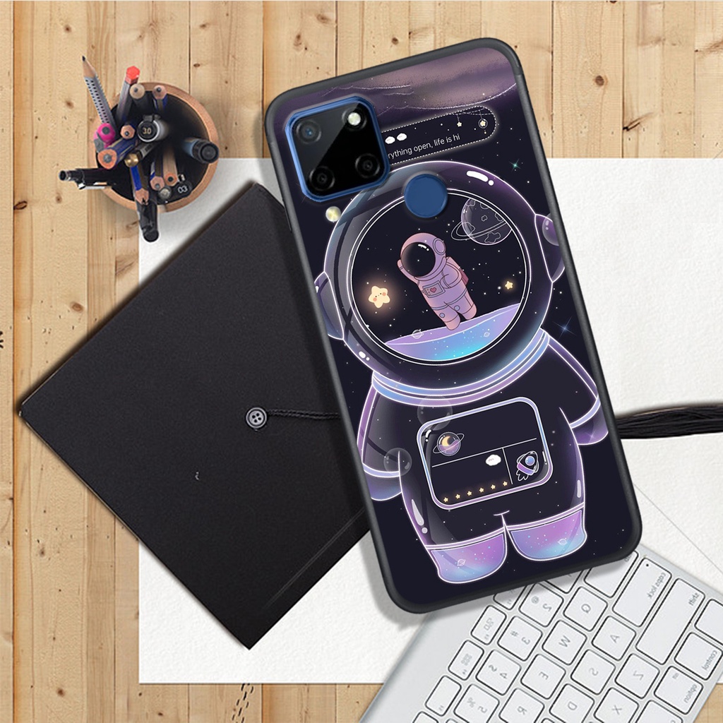 [ HOT BỎNG TAY] ỐP LƯNG OPPO REALME C12/C15/C17/C25/C21/C21Y , IN HINH CHIBI PHI HÀNH GIA ĐÁNG YÊU, SIÊU CUTE.