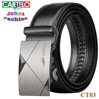 Thắt lưng da nam cao cấp Cartelo - CT03