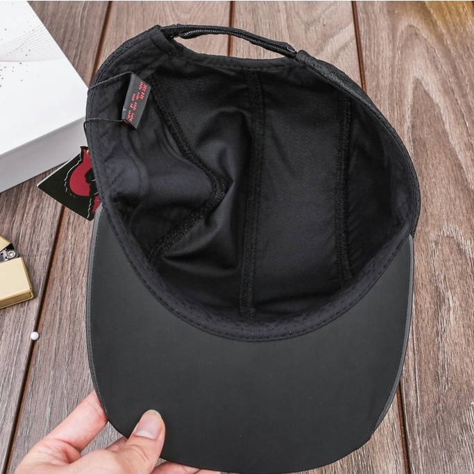 Nón Sơn chính hãng dáng không chóp dành cho nam chất liệu vải lưới cao cấp MC238  - Hùng Nón Hiệu