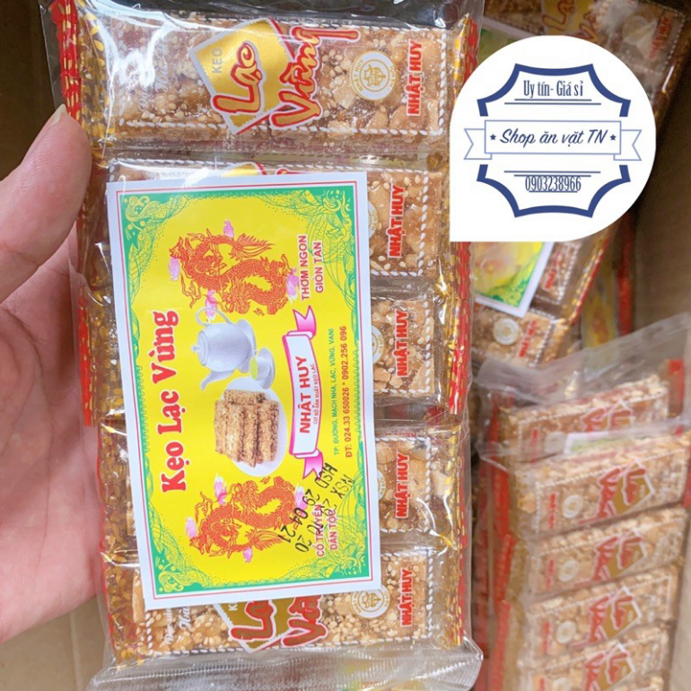 Kẹo lạc vừng ngon ( gói 10 chiếc)