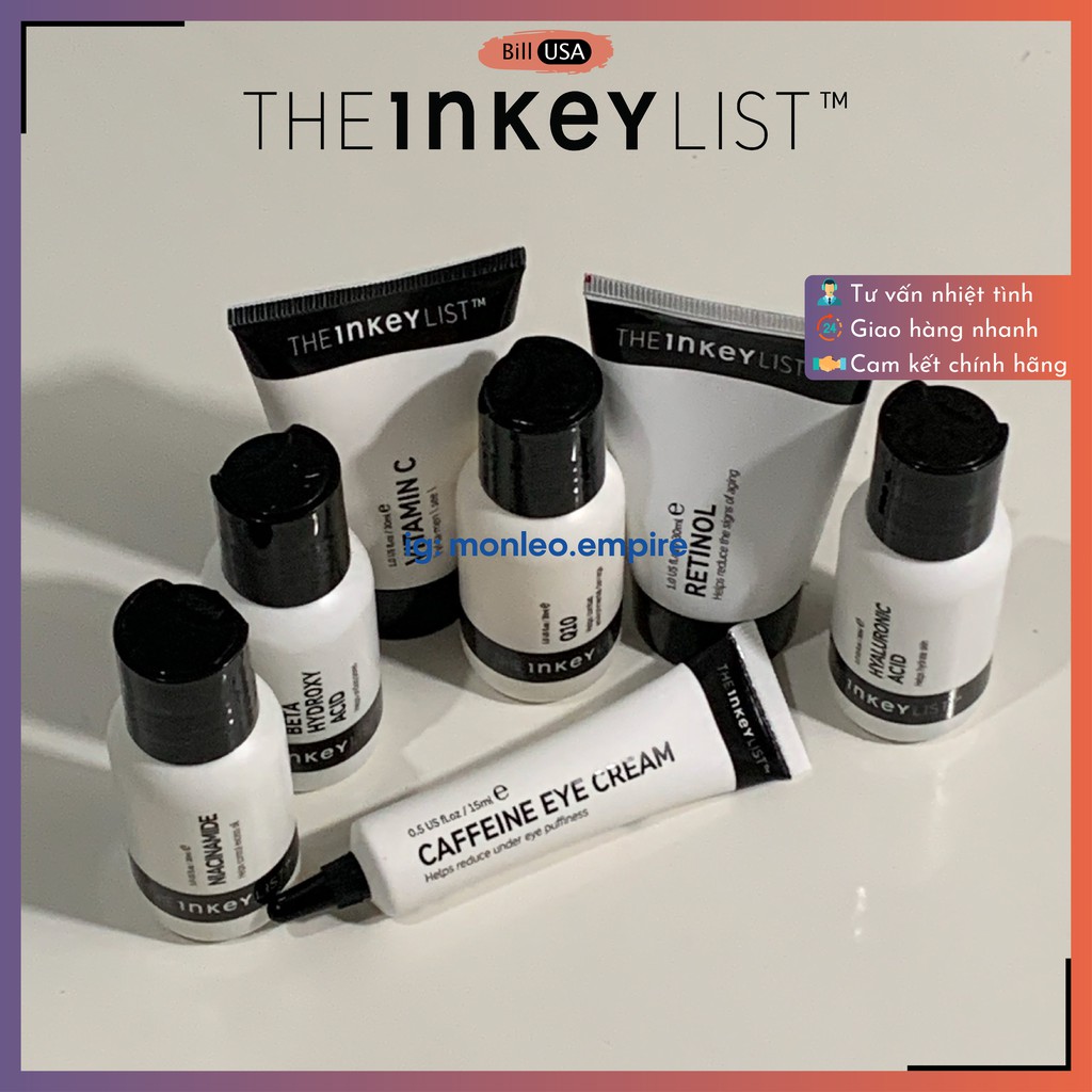 Kem dưỡng mắt The Inkey List Caffeine Eye Cream 15ml