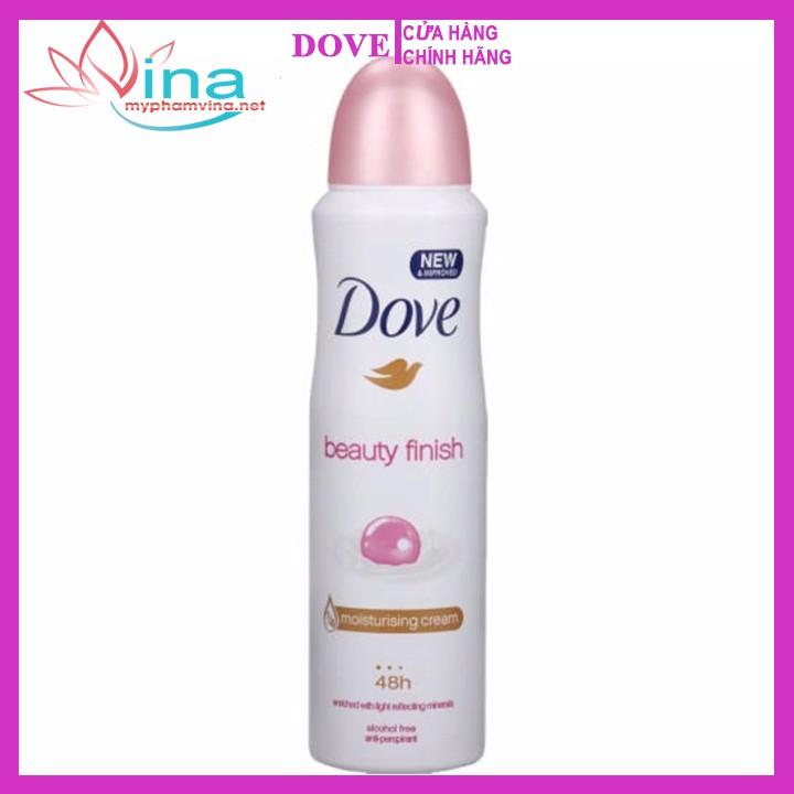 XỊT KHỬ MÙI DOVE 150ML CHÂU ÂU – HÀ LAN