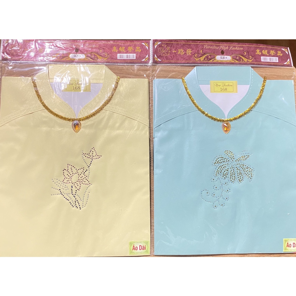Quần Áo Giấy Vest/ Áo Dài Hàng Xuất Khẩu Cao Cấp Đồ Cúng Thiên Lộc