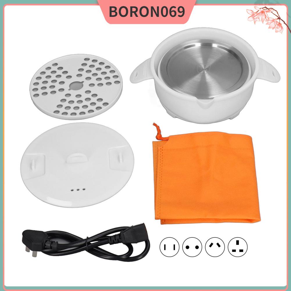 Nồi lẩu điện Đa chức năng có thể gập lại di động 1.2L cho ký túc xá tại nhà Du lịch văn phòng Boron069