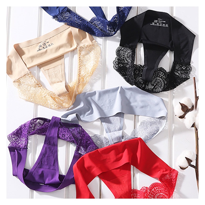 Quần Lót Ren Lưng Thấp Plus Size M-Xxl