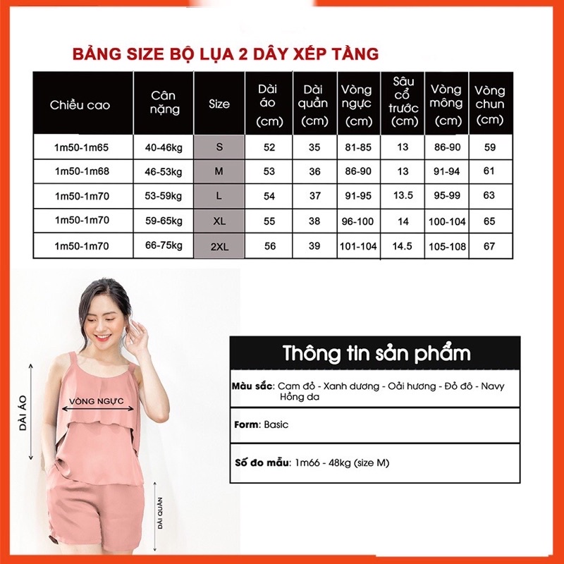 Bộ đồ lụa xếp tầng cao cấp hãng car.di.na dư cắt tag sườn sz M L