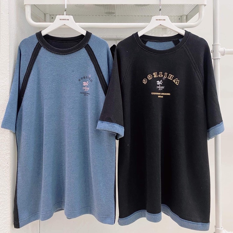 ÁO THUN MẶC ĐƯỢC 2 MẶT IN HÌNH CÂY DỪA MÙA HÈ 2 FACES