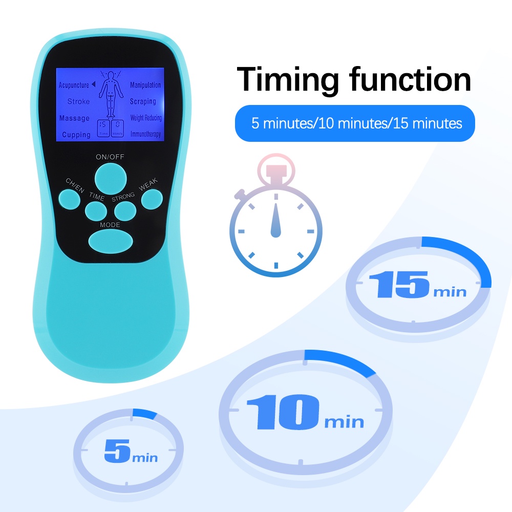 Máy Mát Xa Xung Điện Tử Mini 8 Chế Độ