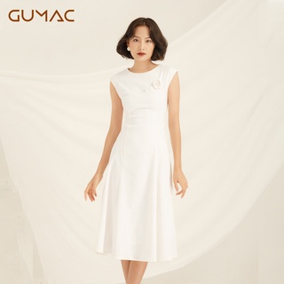 Đầm vai liền phụ kiện DA807 GUMAC
