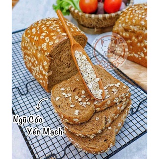 [HCM] 9 LOẠI BÁNH MÌ EATCLEAN, ĂN KIÊNG(600G)-BM ĐEN NGUYÊN CÁM-MIX HẠT,HOA CÚC, NGŨ CỐC YM, NÂU, NHÃN, MÈO, CHUỐI CHOCO