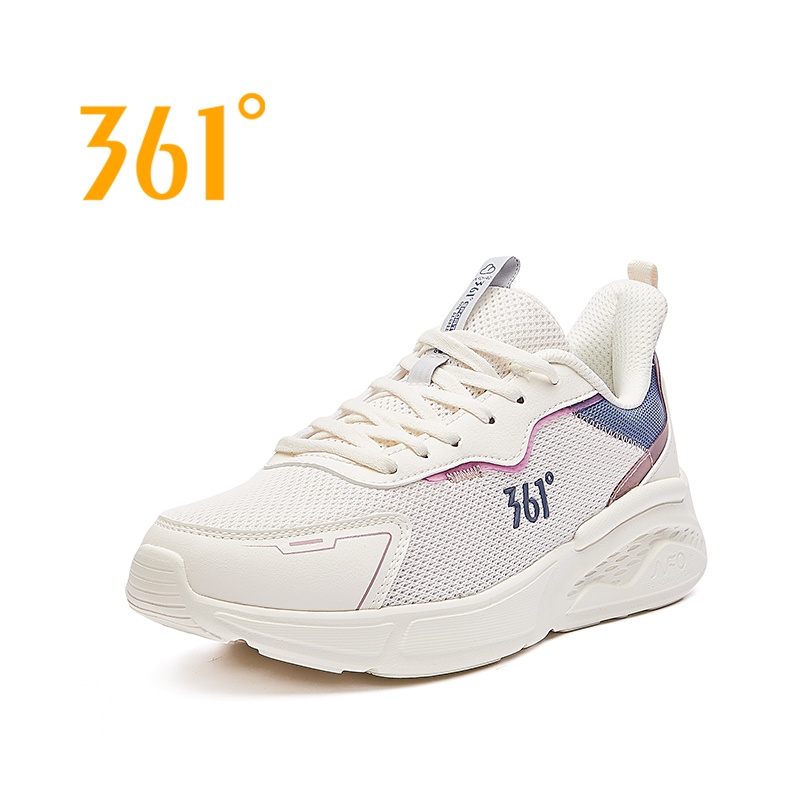 361 Degrees Women's Casual Sports Shoes Comfortable Breathable lightweight Mesh Fabric 682136726P