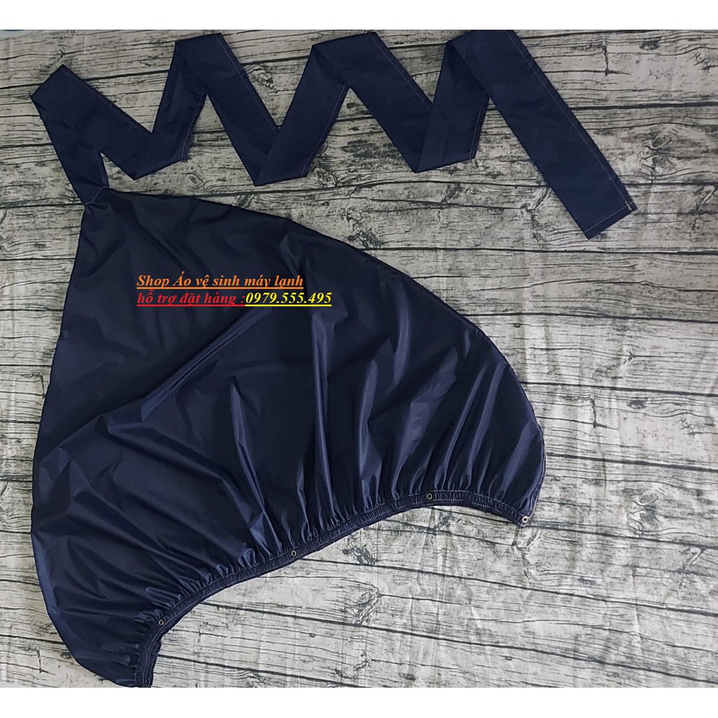 ÁO VỆ SINH MÁY LẠNH LOẠI TỐT CÓ ỐNG XẢ NƯỚC THẢI DÀI 2,5m -