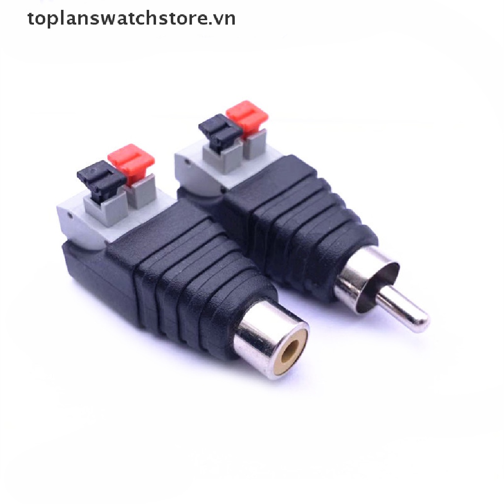 Đầu Nối Dây Cáp Âm Thanh RCA Chuyên Dụng Chất Lượng Cao