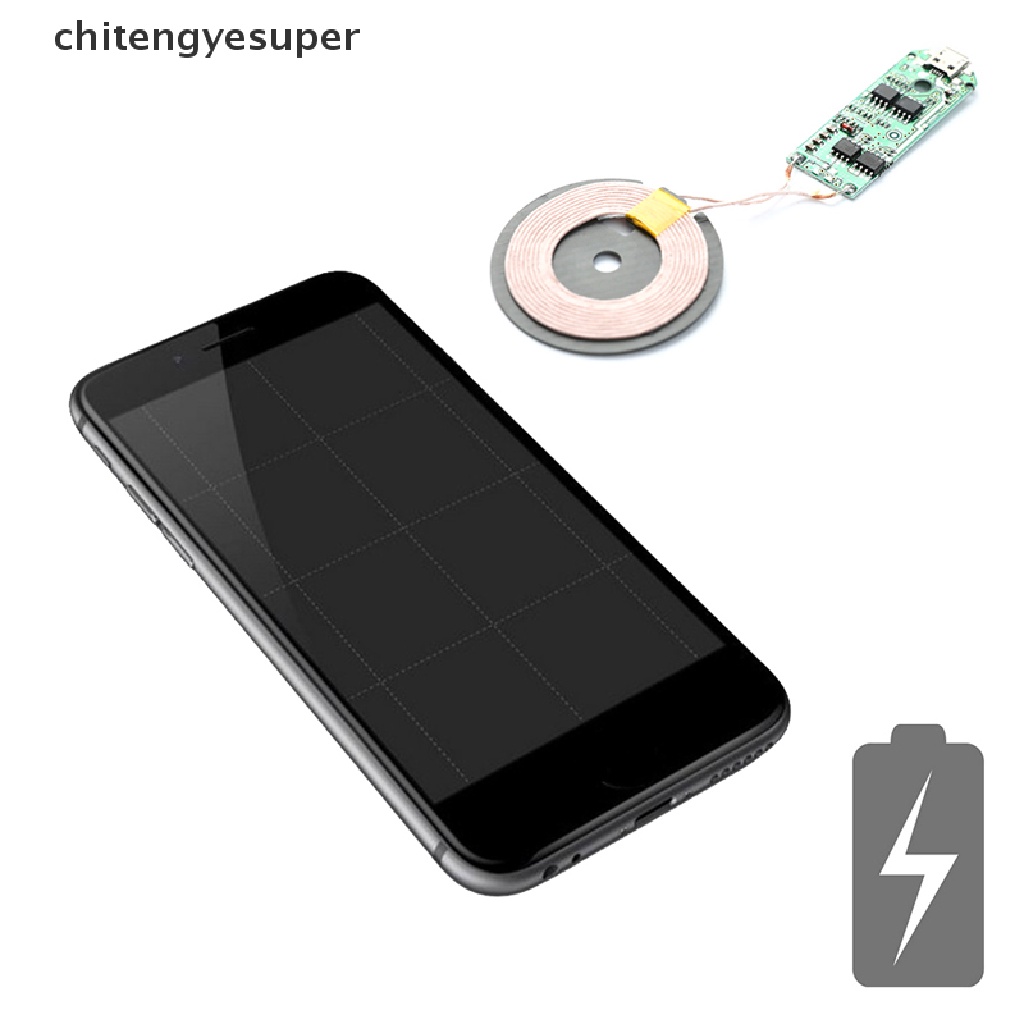 Chitengyesuper DC 5V Fast Wireless Charger Transmitter Module PCBA Circuit Board With Coil CGS
